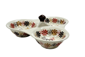 Triple serving tray (A365 D63)  