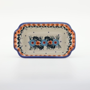 Forma ceramiczna z uszami do pieczenia chleba I (A180 D91)   