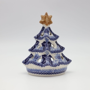 Ceramic Christmas tree lantern (A526 D108)  