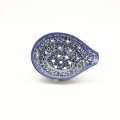 Durszlak / cedzak ceramiczny A506 D75 – ręcznie malowana ceramika bolesławiecka, praktyczny i dekoracyjny do odcedzania makaronu i warzyw.